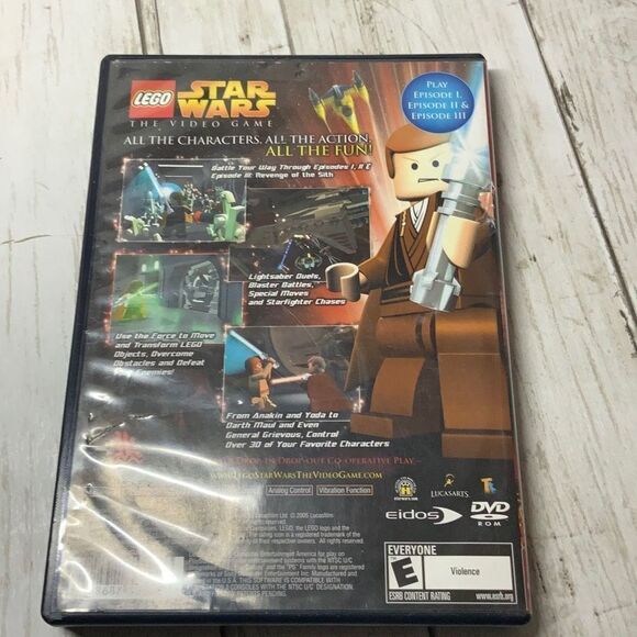 PlayStation 2 PS2 Lego Star Wars 2 and Star Wars the Greatest Hits Video Games - Picture 5 of 8